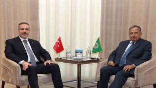 Bakan Fidan, Arap Birliği Genel Sekreteri Fehmi ile görüştü
