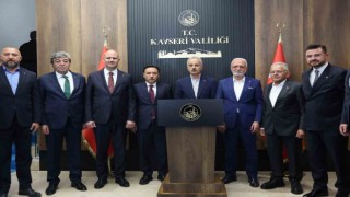 Bakan Uraloğlu’ndan Vali Çiçek’e ziyaret