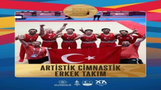 Cimnastik Erkek Milli Takımı, Akdeniz Oyunları şampiyonu