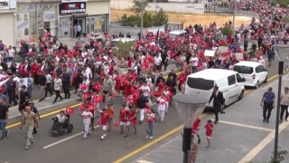 Gaziantep’te 30 Ağustos zafer yürüyüşü ve basket takımı lansmanı yapıldı