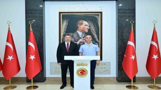 Hava Kuvvetleri Komutanlığına atanan Orgeneral Dalkıran’dan Vali Yılmaz’a veda ziyareti