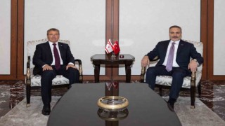 Bakan Fidan, KKTC Başbakanı Üstel ile görüştü
