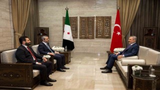 Bakan Fidan, Suriyeli mevkidaşı Şeybani ve Suriye İçişleri Bakanı Hattab ile önemli bir görüşme gerçekleştirdi