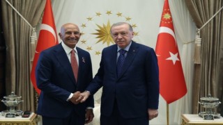 Cumhurbaşkanı Erdoğan, ABD’nin Ankara Büyükelçisi Barrack’ı kabul etti
