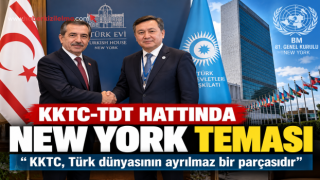 KKTC’den TDT ile New York’ta kritik görüşme