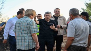 Vali Şahin, Antalya’daki orman yangınlarının son durumunu paylaştı