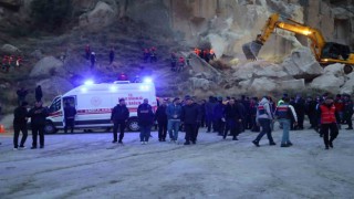 Kapadokya’da yıkılan peribacasının altında kalan 1 kişinin cansız bedenine ulaşıldı