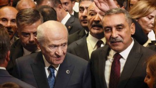 MHP Lideri Bahçeli: ”Yeni Partinin Cumhurbaşkanımız salondayken ayrılması siyasi açıdan doğru olmamıştır”