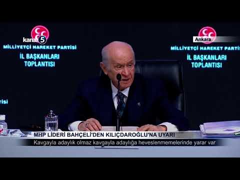 MHP Lideri Bahçeli'den Kılıçdaroğlu'na Uyarı